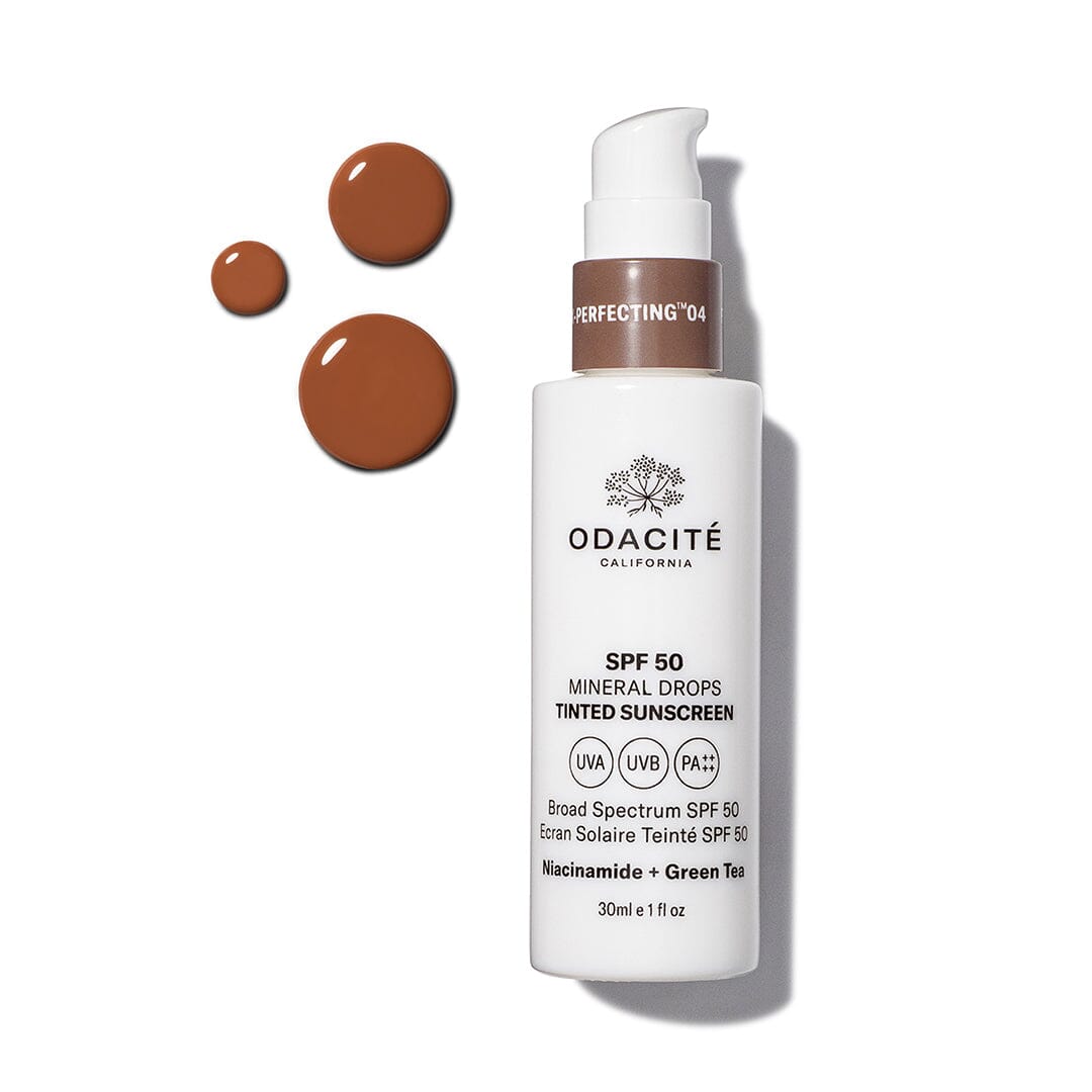 SPF 50 Flex Perfecting™ Mineral Drops Tinted Sunscreen - Oil-Free, Non-Greasy Face Sunscreen for Daily Protection | Perfect for Beach, Outdoor Activities & Sensitive Skin Care