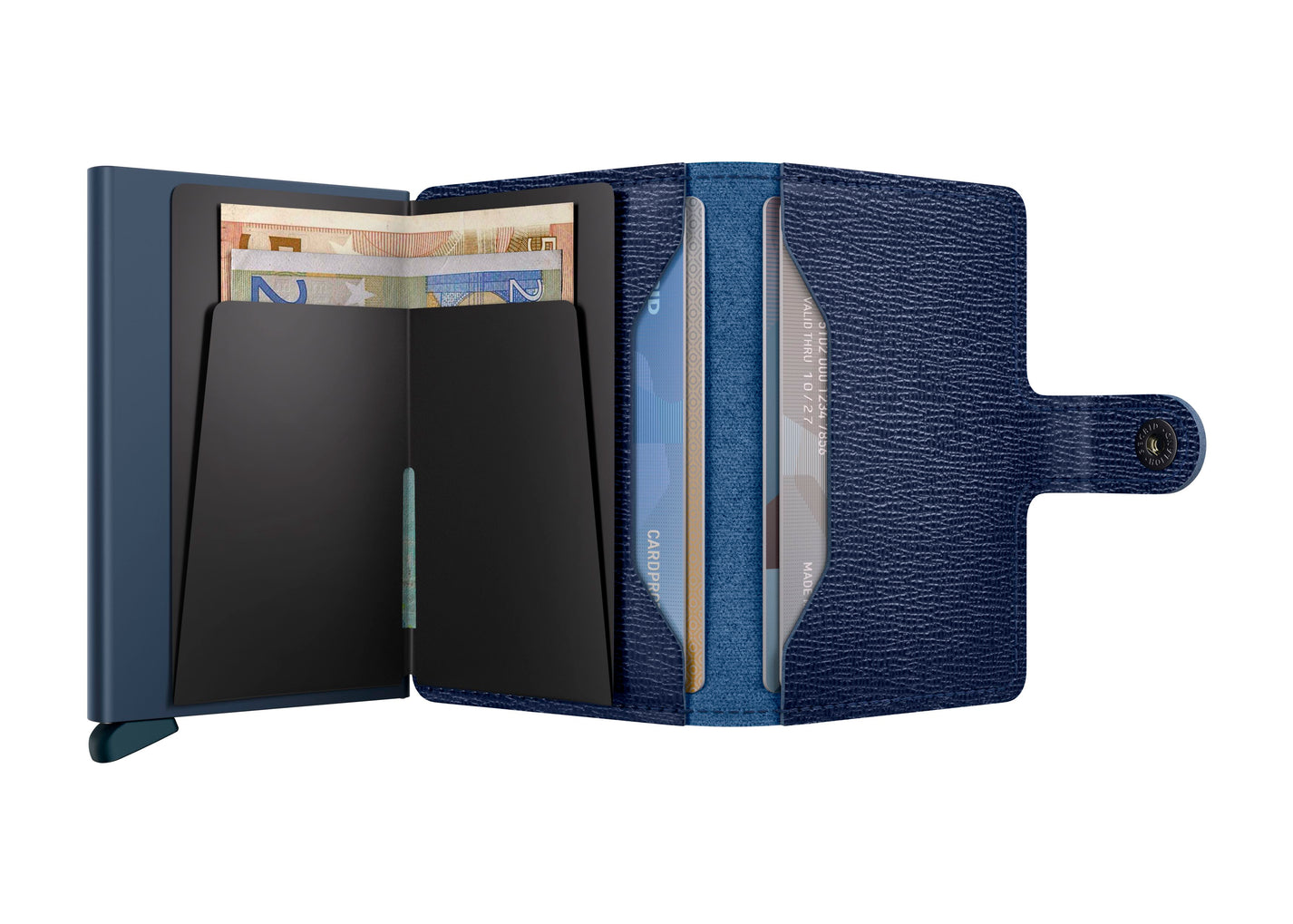 SECRID Miniwallet Crisple - Slim RFID Blocking Wallet for Men & Women | Compact & Secure Card Holder for Travel, Business & Everyday Use