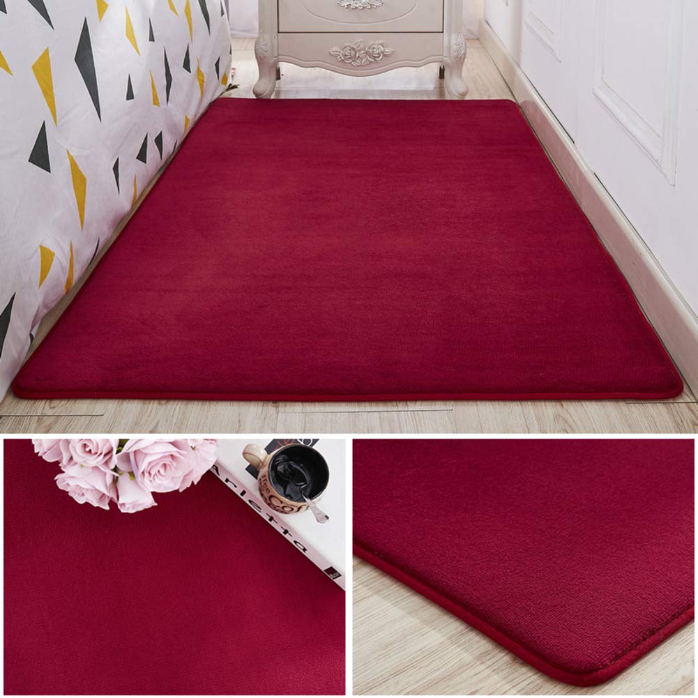 WJXBoos Coral Velvet Baby Play Mat 80x200cm - Soft Nursery Rug for Toddler Crawling & Exercise - Home, Daycare Use