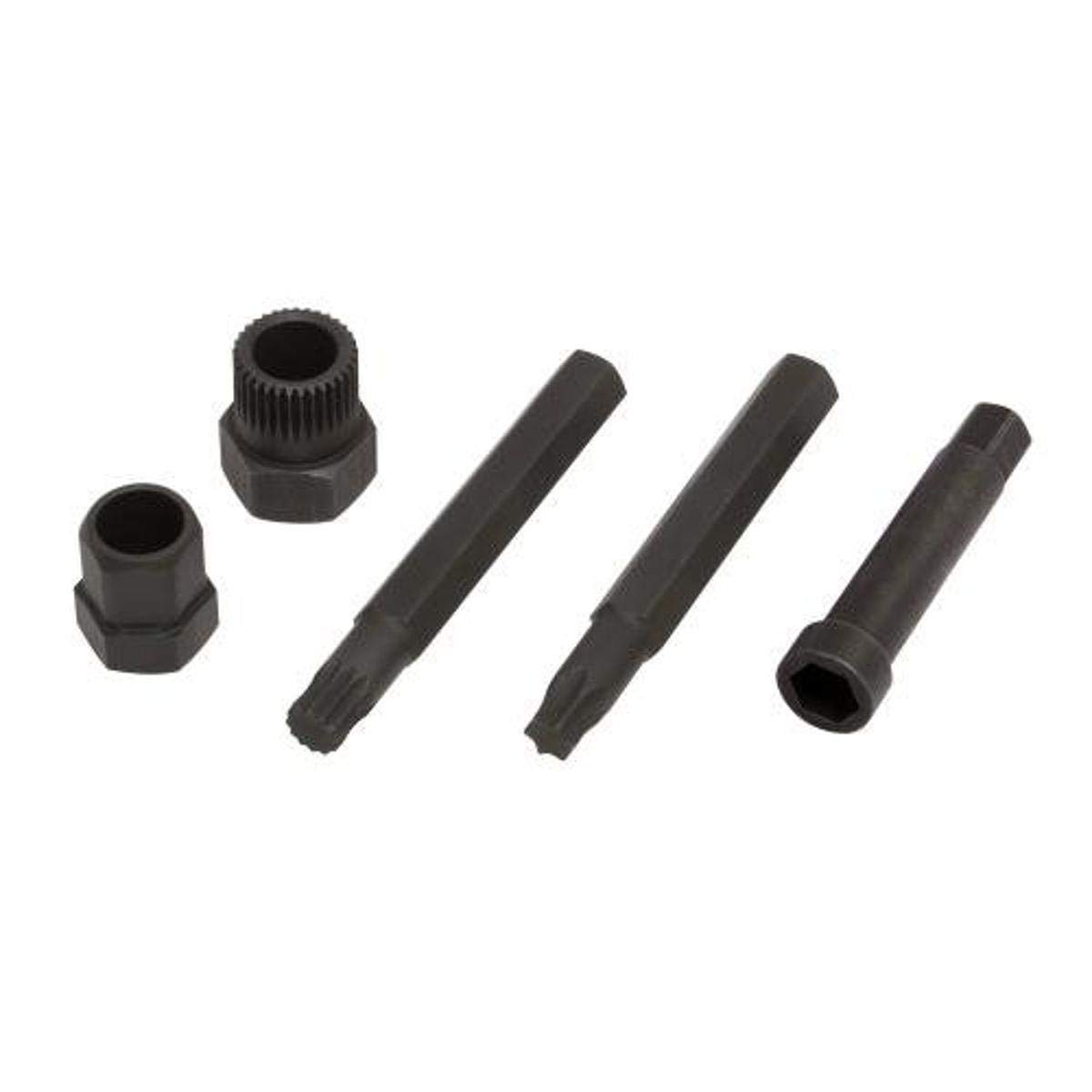 Lisle 57650 Alternator Decoupler Tool Set - Professional Automotive Repair Kit for Serpentine Belt Removal & Installation - Perfect for Mechanics & DIY Car Maintenance