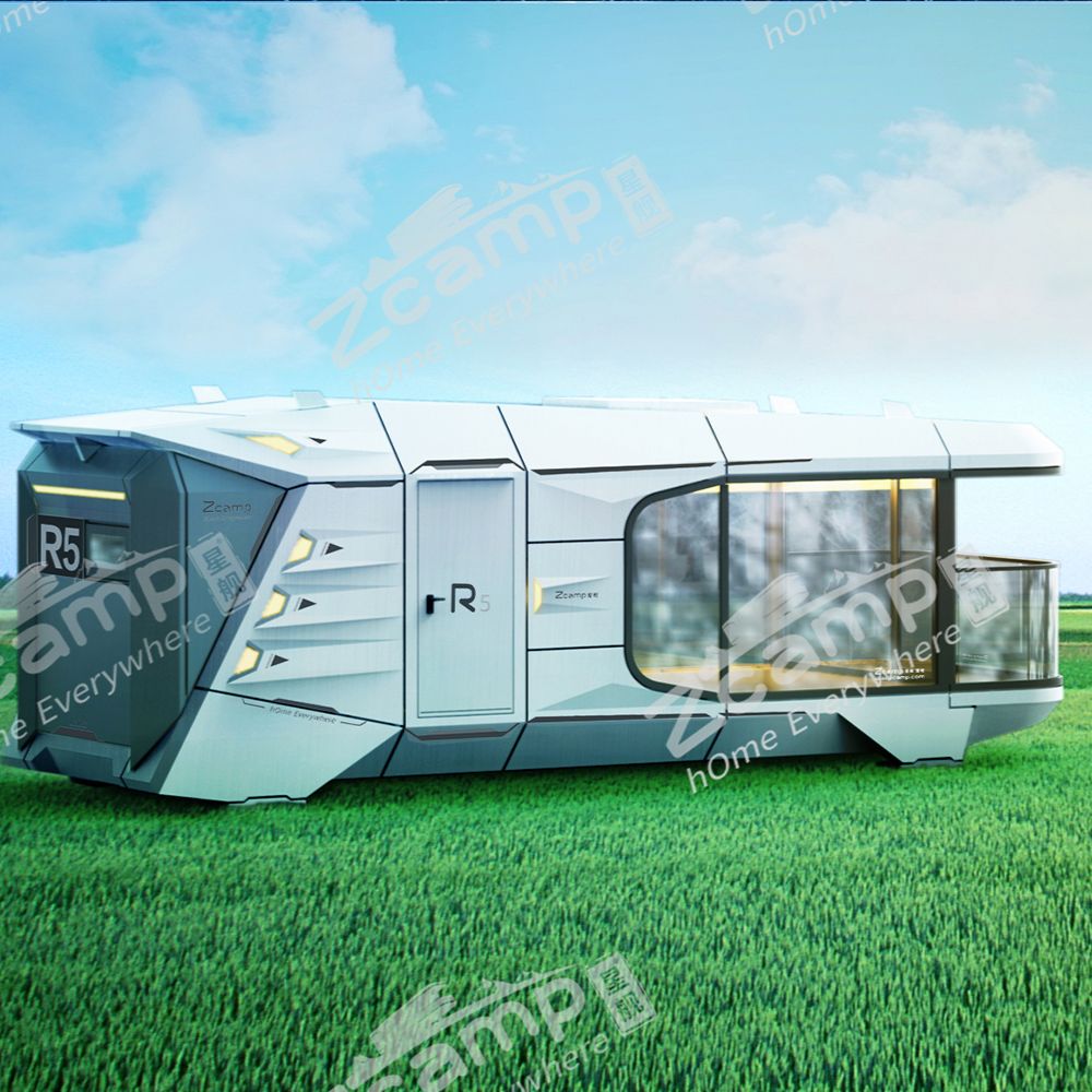 Zcamp R5 Prefabricated Modular Tiny House - Portable, Eco-Friendly & Easy Assembly for Backyard, Vacation & Off-Grid Living