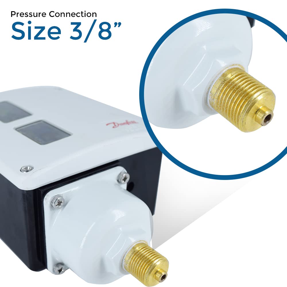 Danfoss RT-112 Pressure Switch (1.01-2.30 PSI) 3/8