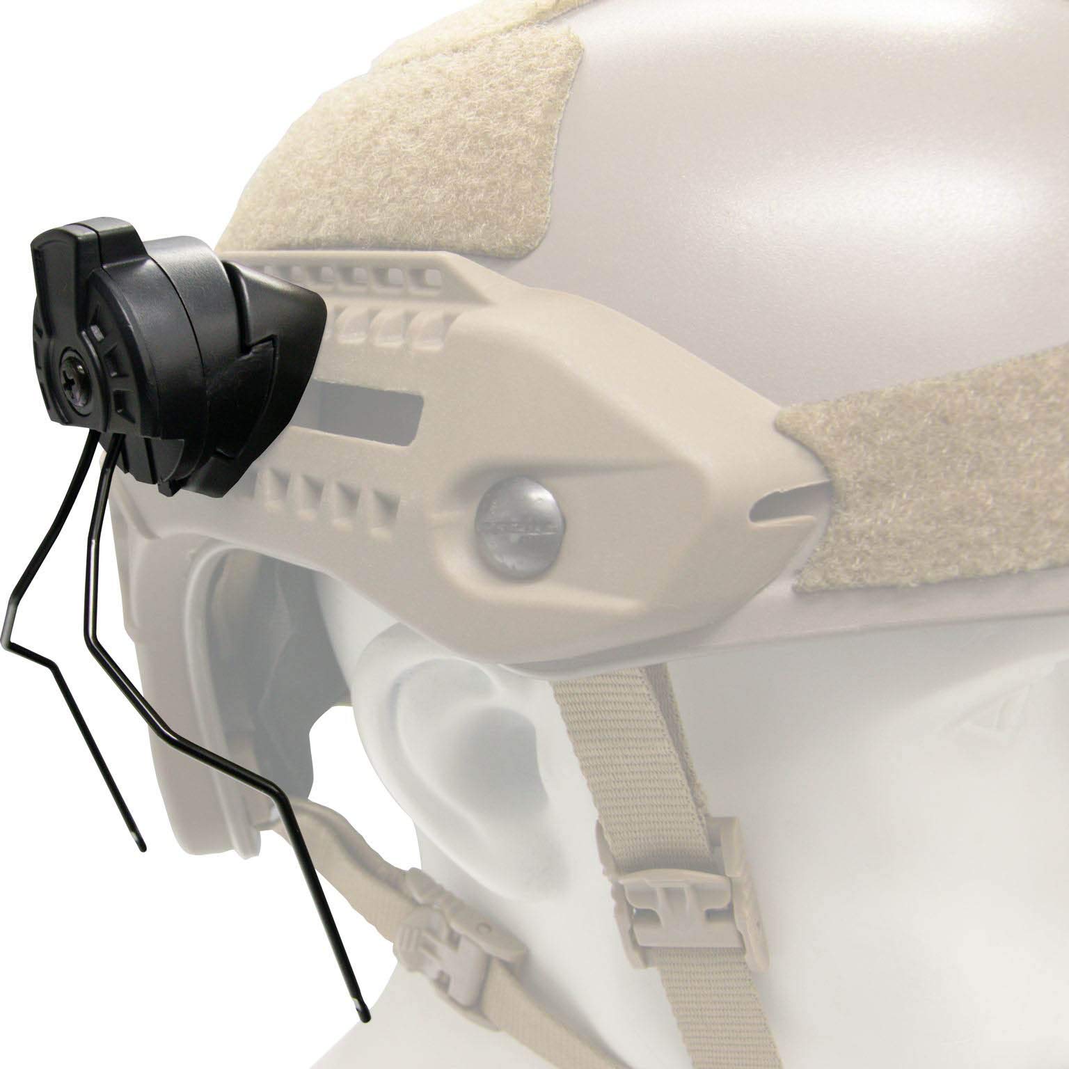 EARMOR M-Lock Helmet Adapter for Tactical Headsets - Military & Shooting Range Headset Mounting Solution