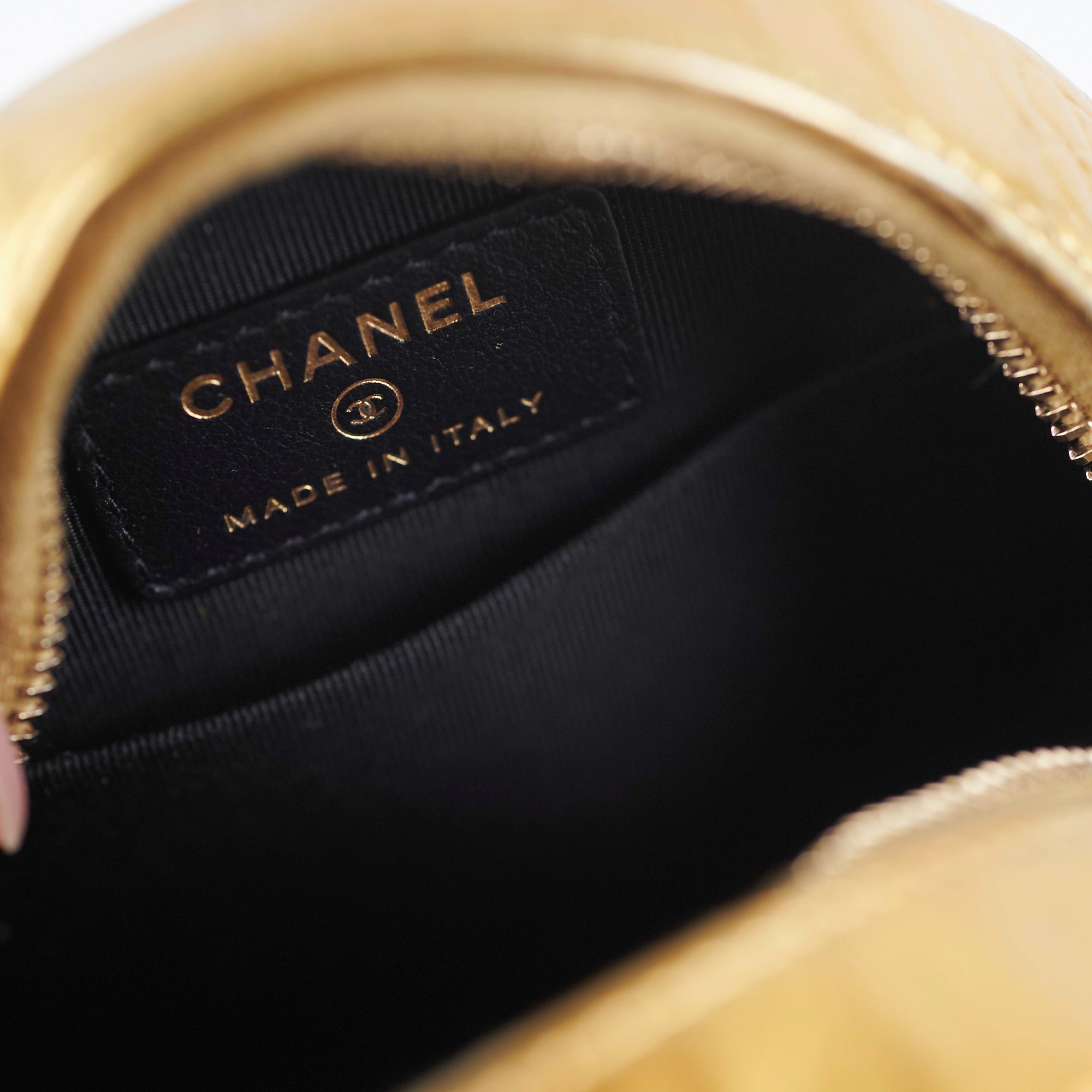Chanel Round Crossbody Bag Gold - Luxury Designer Shoulder Purse for Women | Perfect for Evening Parties, Date Nights & Special Occasions
