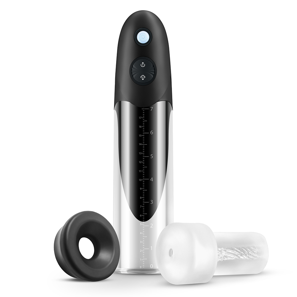 Enlarge Colossus Waterproof Penis Pump & Masturbator for Men - Powerful Vacuum Erection Device for Enhanced Performance - Perfect for Solo Play & Couples Intimacy