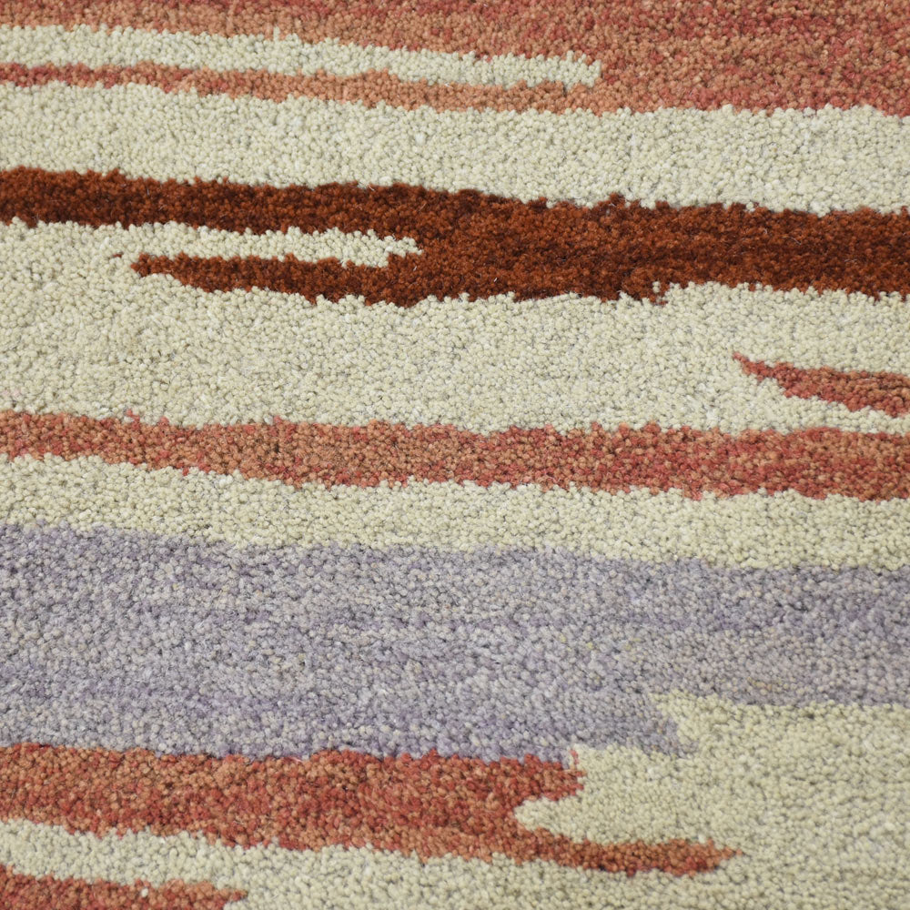 Hand Tufted Reflection Rug - Soft & Durable Modern Area Rug for Living Room, Bedroom, Office - Non-Slip Backing for Home Decor