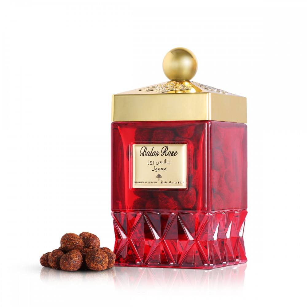 Premium Maamoul Balas Rose Cookies 70g - Authentic Middle Eastern Dessert for Holidays, Gifts & Tea Time