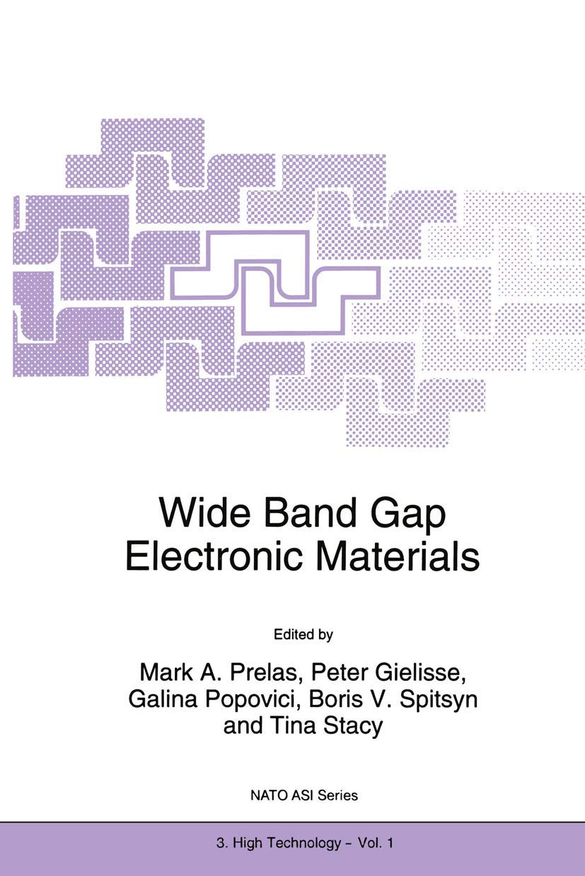 Wide Band Gap Electronic Materials - High-Performance Semiconductors for Power Electronics & Optoelectronic Devices | NATO Science Series | Ideal for Research, Military & Aerospace Applications