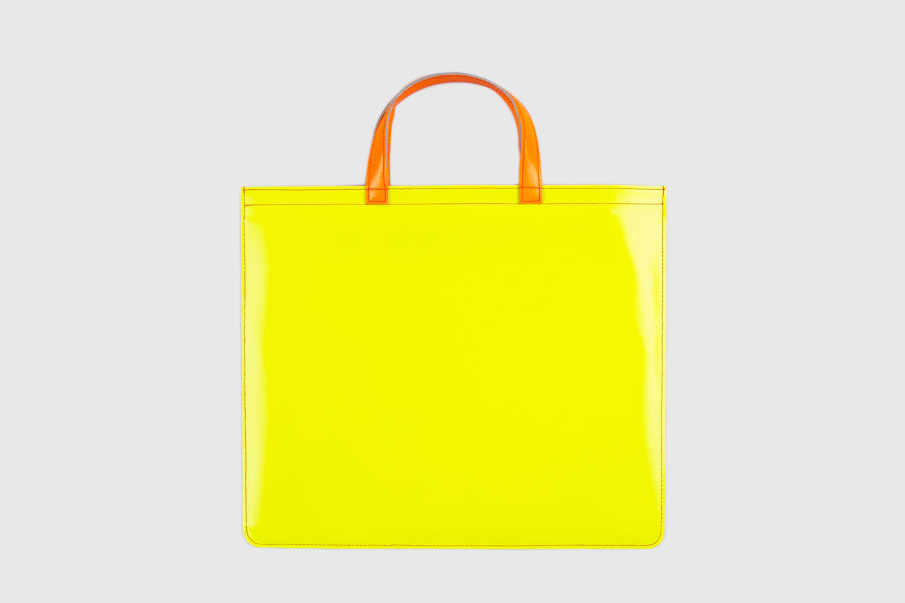 SUPER FLUO TOTE BAG - Waterproof & Durable Reusable Shopping Bag - Perfect for Groceries, Beach, Gym & Travel