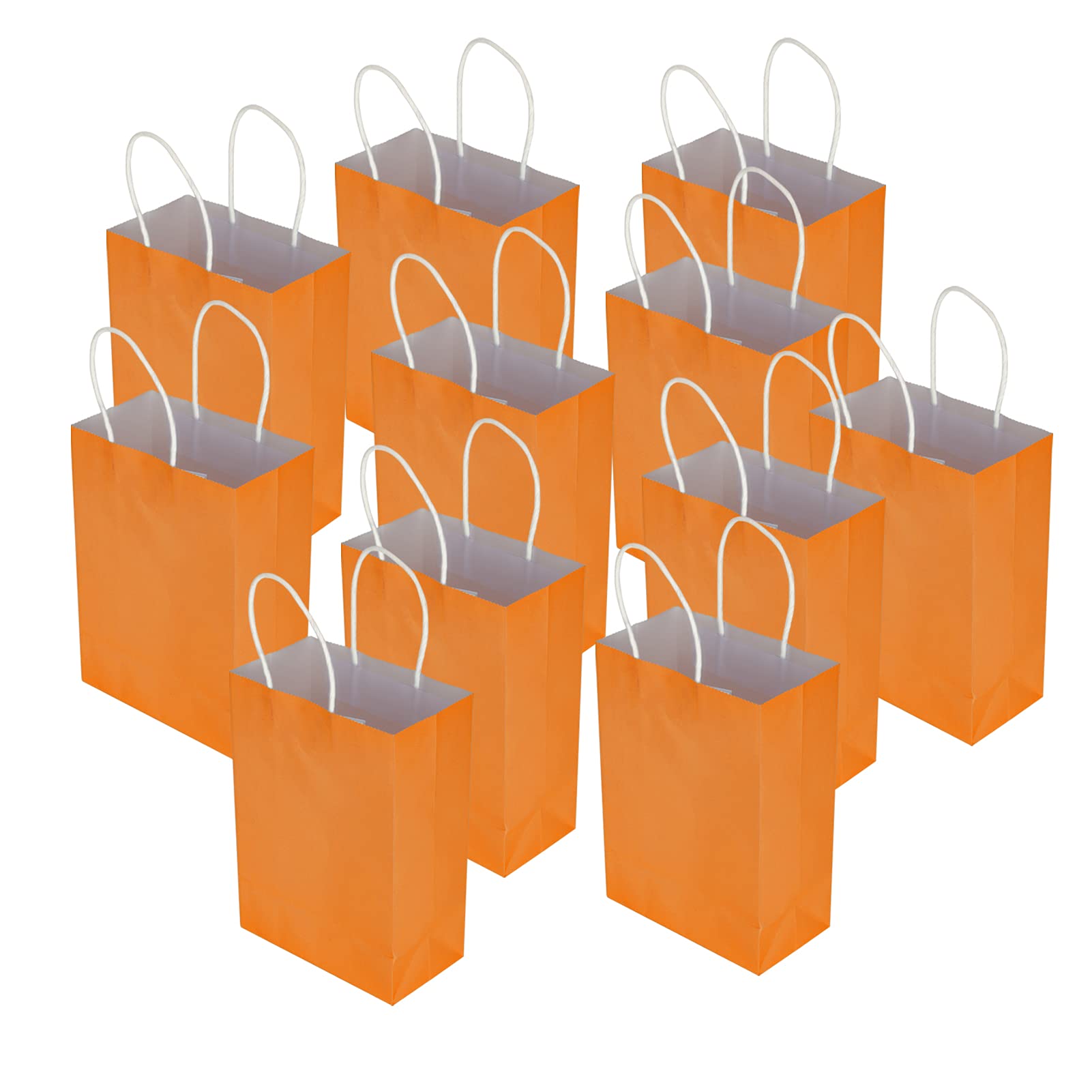 Eco-Friendly Kraft Paper Bags 10-Pack - 15