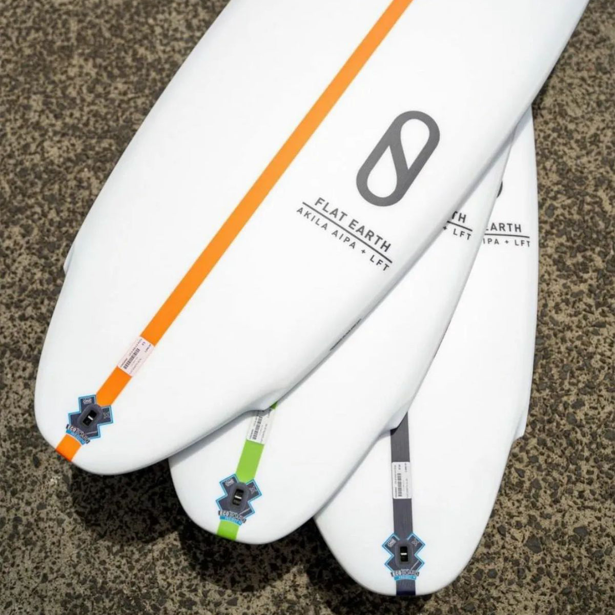 Firewire Slater Designs Flat Earth 5'11 Surfboard with Futures Fins - Perfect for Small to Medium Waves and Beach Surfing