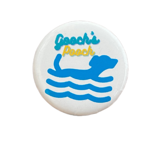 Gooch's Pooch Button - Cute and Functional Pet Accessory for Dogs | Perfect for Training, Walks, and Playtime