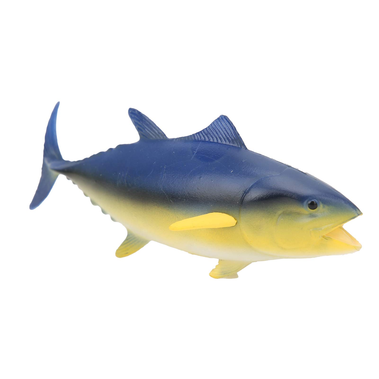 SPYMINNPOO Realistic Bluefin Tuna Model - Highly Detailed Plastic Fish Toy for Marine Life Education & Science Learning | Perfect Gift for Kids & Collectors | Great for Classroom, Aquarium Displays & Home Decor