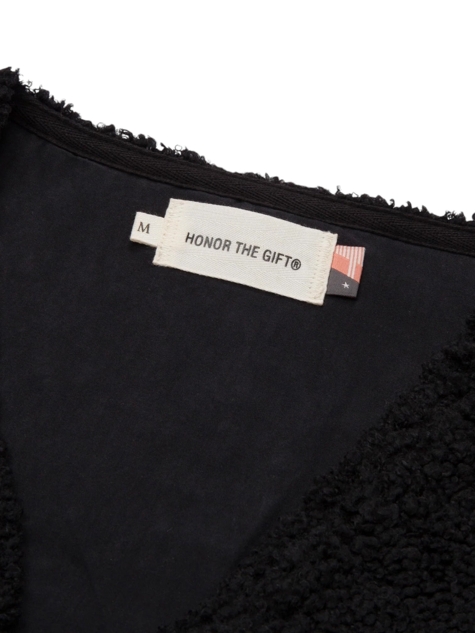 Honor The Gift Teddy Notes Vest Black - Cozy Fleece Lined Winter Vest for Men & Women | Perfect for Outdoor Activities, Casual Wear & Layering