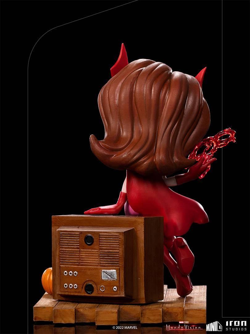 Iron Studios WandaVision Wanda Maximoff Halloween Version Mini Collectible Figure - Perfect for Marvel Fans, Cosplay, and Display Collections