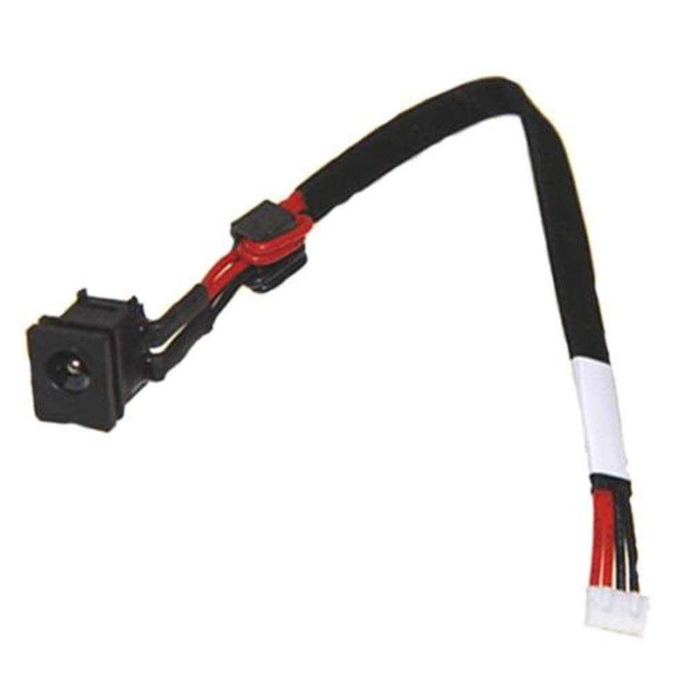 GinTai Replacement DC Power Jack with Cable for Toshiba Satellite C655D-S5236, C655D-S5300, C655D-S5091, C655-S5082AC - Compatible with 6017B0149801 & 6017B0196201 - Laptop Charging Port Repair Solution for Home & Office Use