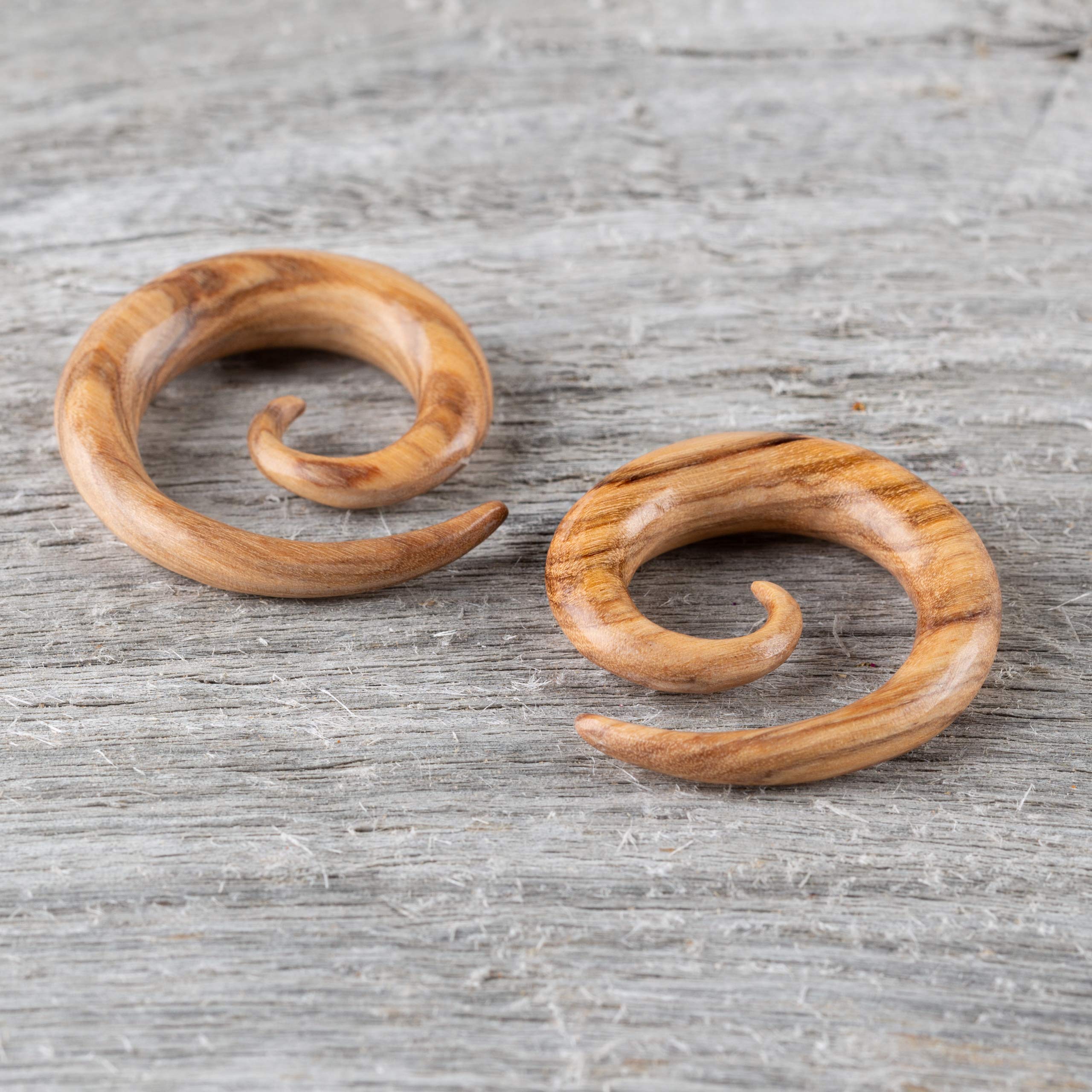 Premium Handmade Wood Taper Gauges | Eco-Friendly Spiral Stretchers for Men & Women | Perfect for Ear Stretching & Body Jewelry