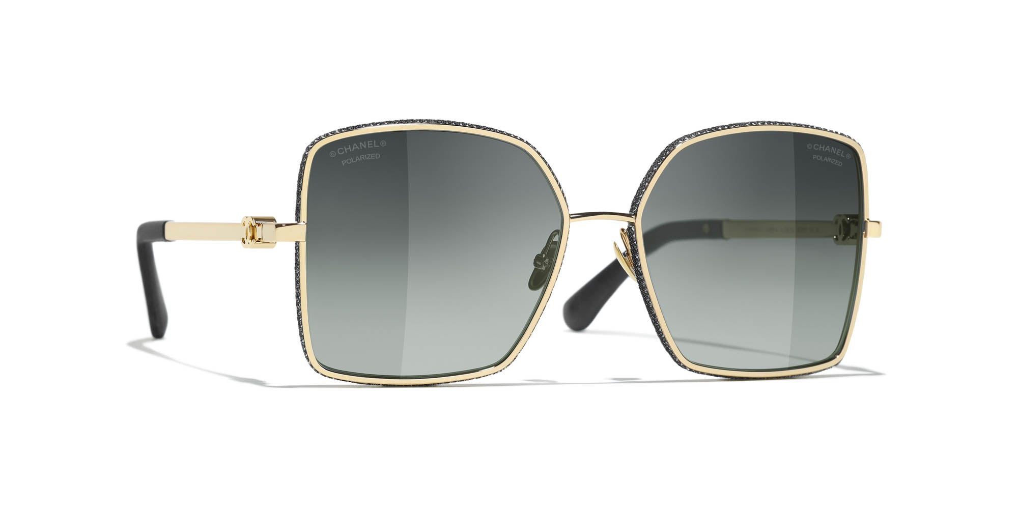 Pale Gold/Grey Gradient Polarised