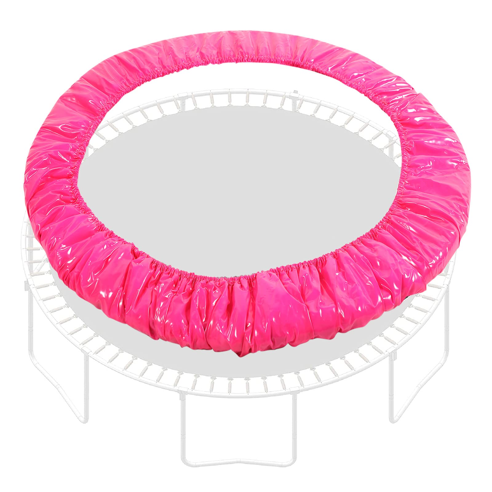 **40 Inch Waterproof Trampoline Spring Cover - Round Replacement Safety Pad for Kids, Men & Women - Durable Hot Pink Indoor/Outdoor Fitness Accessory for Home, Gym & Backyard Fun**