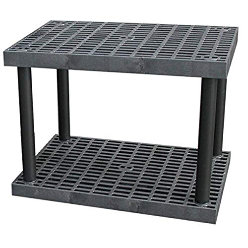 SPC Industrial S3624B Dura-Shelf 2-Tier Heavy Duty Wire Shelving Unit, 36