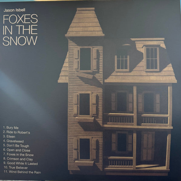 Jason Isbell - Foxes In The Snow Limited Edition Gold Vinyl LP Album (Mint Condition) - Perfect for Record Collectors & Audiophiles, Great Gift for Music Lovers