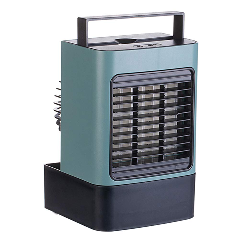 GVFTG Negative Ion Air Conditioner Fan - Portable Desktop Water Cooling Fan with Green Design | Perfect for Home, Office & Outdoor Use