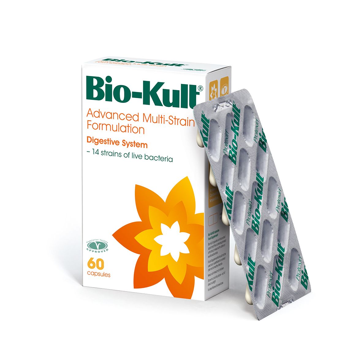 Bio Kult Advanced Multi Strain Probiotic Formula - 60 Capsules for Gut Health & Immune Support | Digestive Wellness & Daily Immune Boost