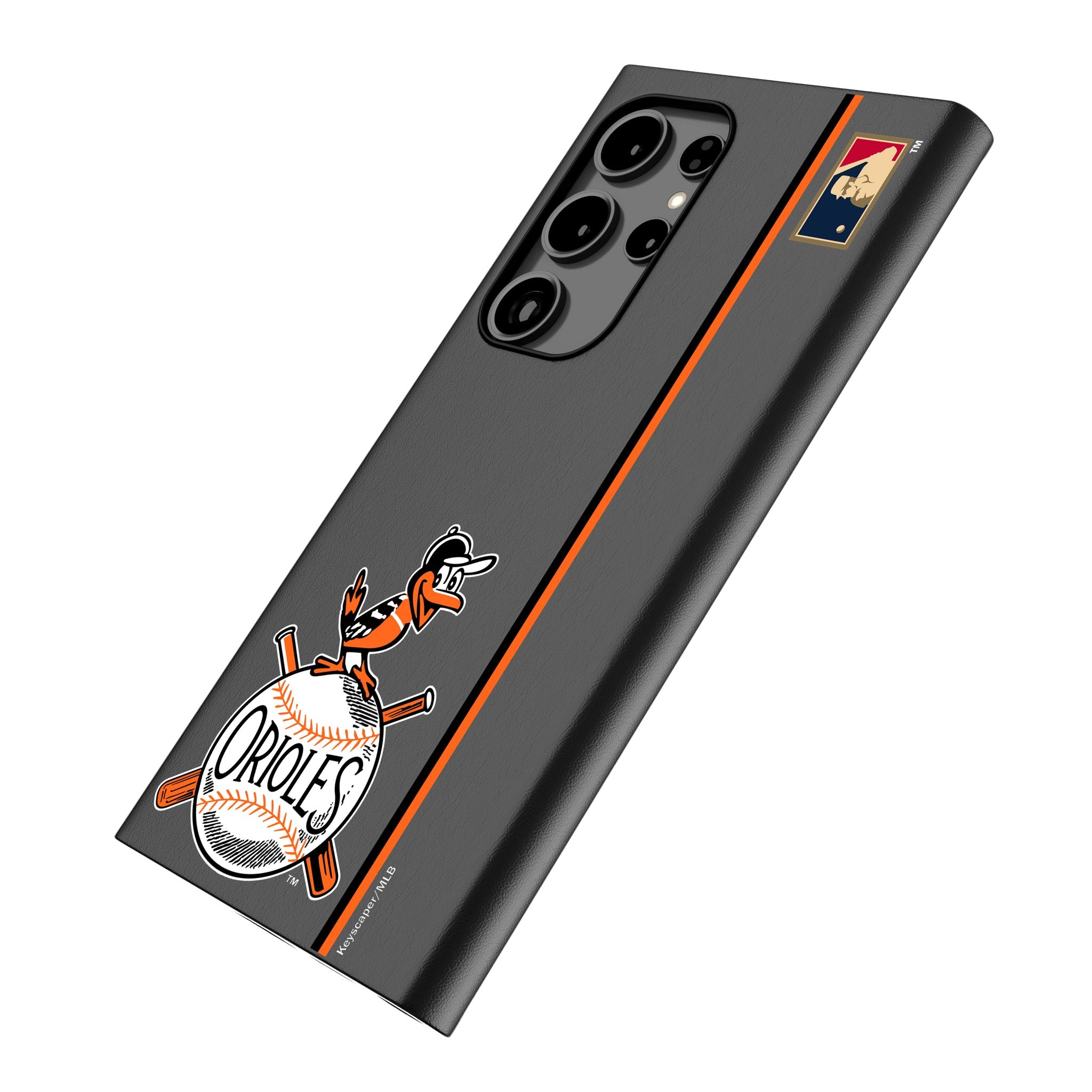 Baltimore Orioles 1954-1963 Cooperstown Collection Sidebar MagSafe Compatible Phone Case for Samsung Galaxy - Perfect for Baseball Fans & Game Day Accessories