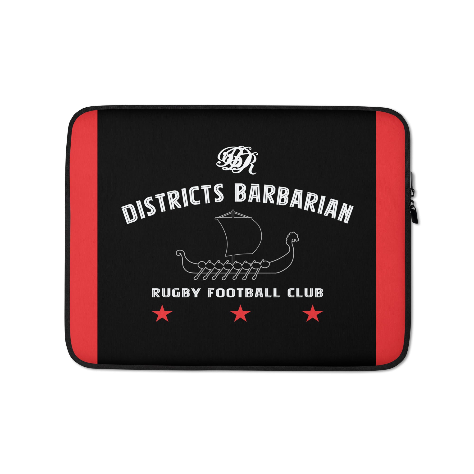Premium Districts Barbarian RFC Laptop Sleeve Case - Protective 13-15 Inch Neoprene Cover for MacBook, Dell, HP - Perfect for Work, Travel & School Accessories