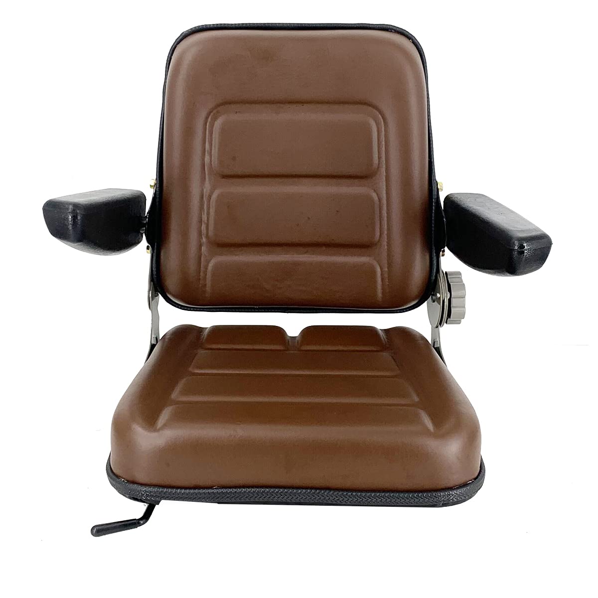 Heavy Duty Waterproof PVC Tractor Seat Backrest & Armrest - 15.4