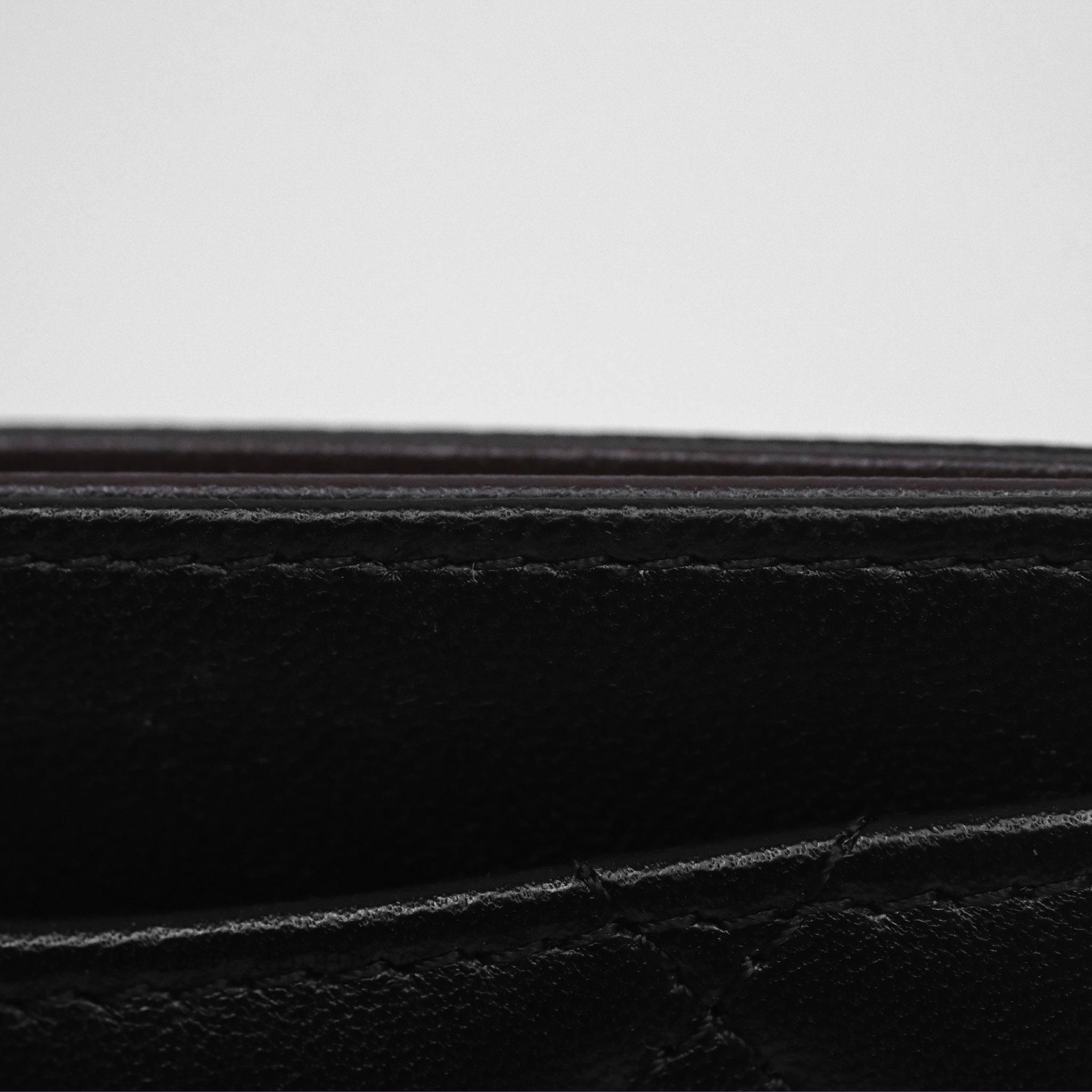 Chanel Classic Flat Card Holder in Black Lambskin with Silver Hardware - Luxury Compact Wallet for Everyday Use & Travel Essentials