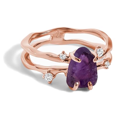 Rose Gold Amethyst - Flow