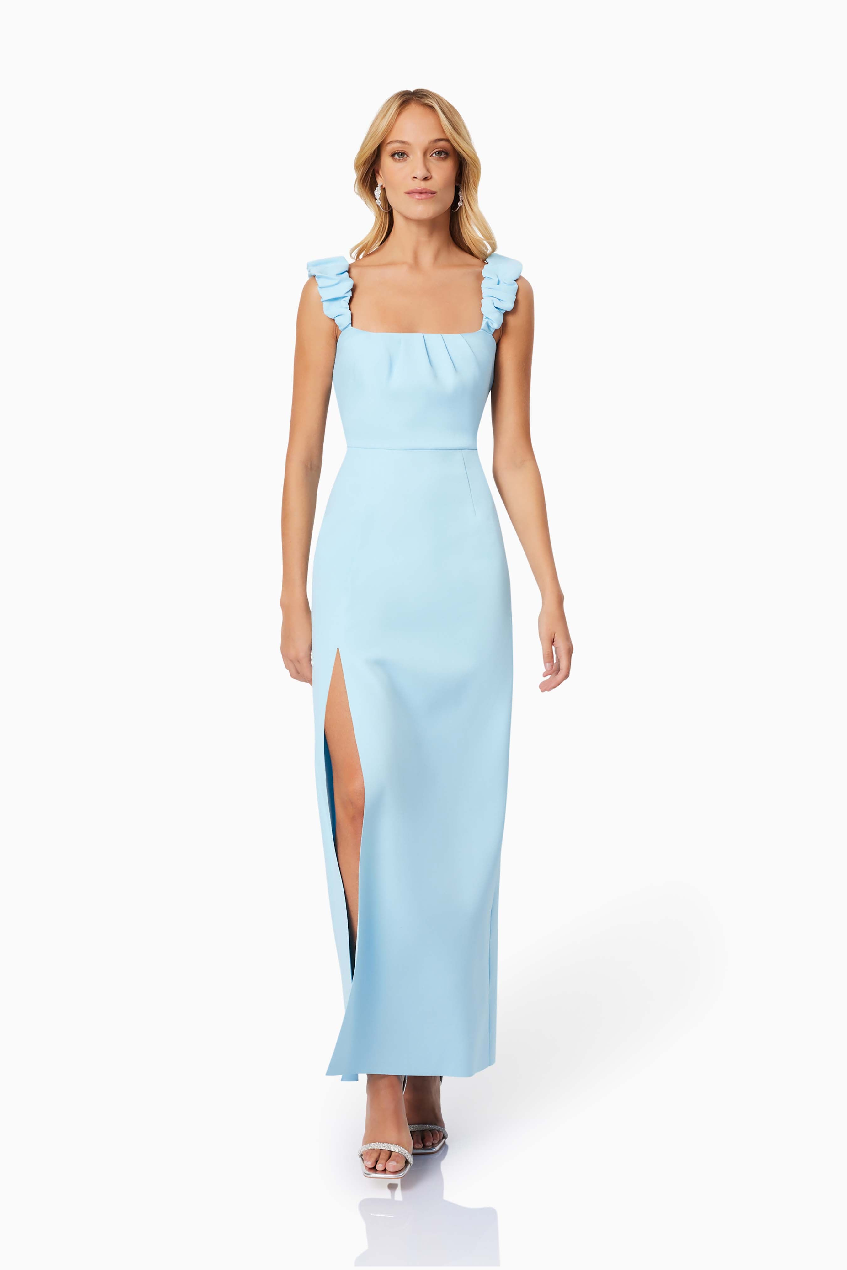 Destiny Maxi Dress for Women - Flowy Long Summer Dress with Pockets, Boho Beach Dress for Vacations, Parties & Casual Outings