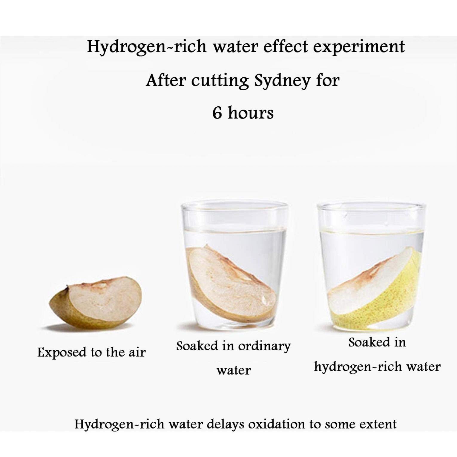 Hydrogen-Rich Water Cup - 3-Minute Micro-Electrolysis Water Bottle for Health & Wellness - Perfect for Gym, Travel & Daily Hydration