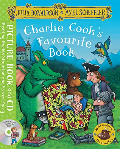 Charlie Cook's Favorite Book - Hardcover Book & CD Set for Kids | Perfect for Storytime, Reading Aloud & Early Learning at Home or School