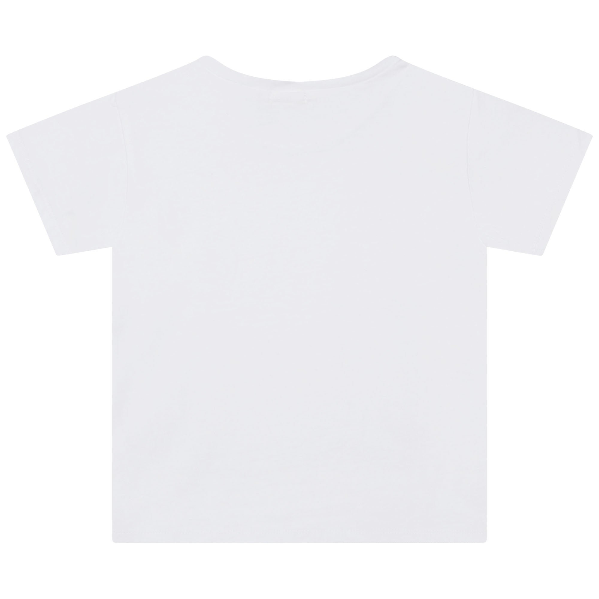 Billieblush Women's White Short Sleeve T-Shirt - Soft Cotton Casual Tee for Everyday Wear, Outfits & Layering
