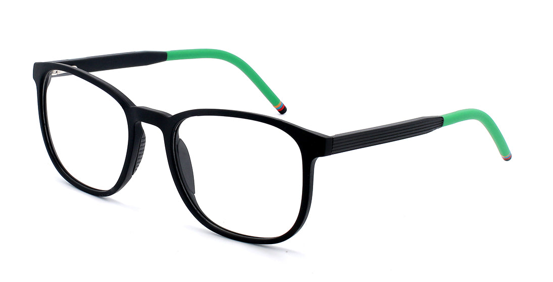 Stylish Two-Tone Prescription Glasses FA05 01 - Trendy Eyewear for Work & Everyday Wear