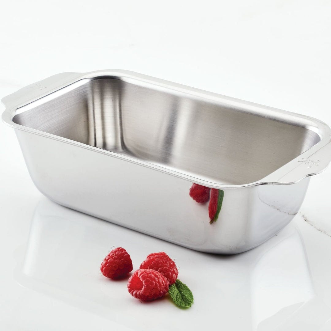 Hestan OvenBond Nonstick 9x5 Inch Loaf Pan for Baking Bread - Perfect for Homemade Banana Bread, Pound Cake & Meatloaf | Dishwasher Safe & Durable Carbon Steel Construction