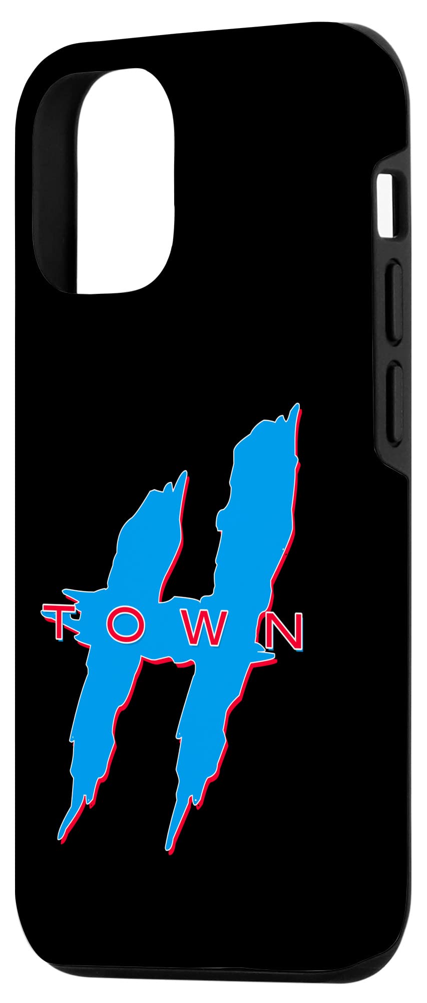 iPhone 12/12 Pro Houston Texas Themed Phone Case - H-Town, Hustle Town, 713 Area Code Design | Perfect for Texans, Travel Lovers & Houston Pride Gifts