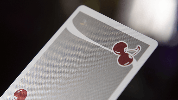 Premium Cherry Casino Playing Cards - McCarran Silver Edition | High-Quality Poker Deck for Blackjack, Texas Hold'em & Casino Nights | Perfect for Home Games, Poker Parties & Magic Tricks