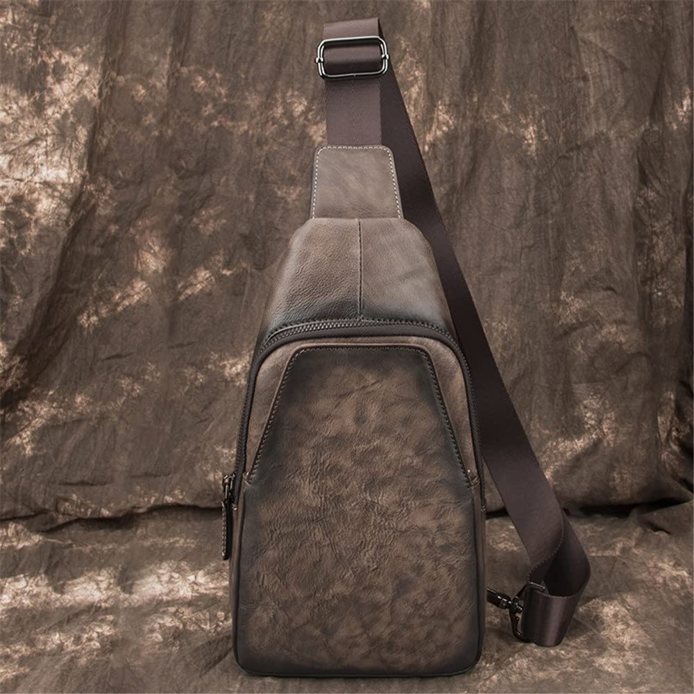 Men's Casual Chest Bag - Stylish Shoulder Messenger Bag & Backpack - 29x5x16cm (Color A) - Perfect for Travel, Gym & Everyday Use