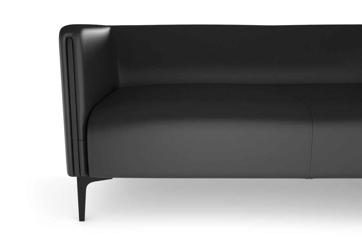 Drej 2.0 Lounge Chair with Square Arms - Triple Seating Modern Sofa for Living Room, Lounge & Office Comfort