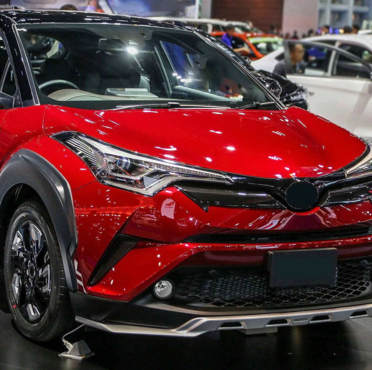 2017-2019 Toyota C-HR H11 12V/55W Chrome Fog Lights Kit with Clear Lens - Upgrade Your Car's Visibility for Night Driving & Bad Weather