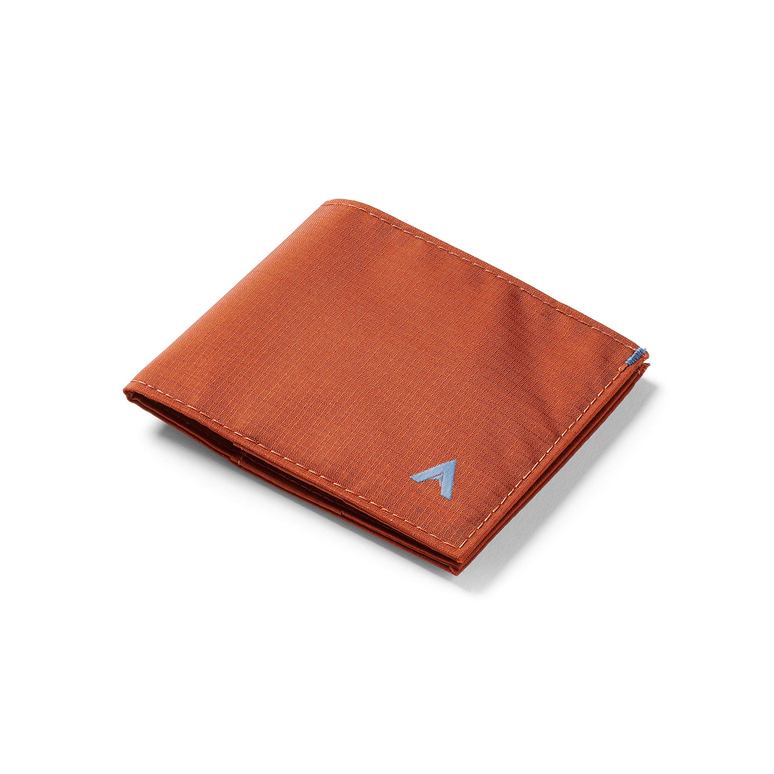 Allett Sport RFID Blocking Slim Bifold Wallet for Men & Women - Nylon Minimalist Front Pocket Wallet Holds 2-10+ Cards - Perfect for Travel, Gym & Everyday Use (Potters Clay)