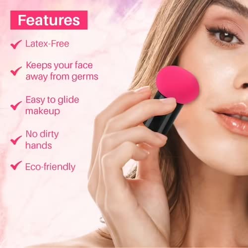 Premium 12-Piece Makeup Brush Set with Foundation Brush & Case - Soft Pink Makeup Brush Kit with Mushroom Puff | Professional Cosmetic Tools for Flawless Makeup Application | Perfect for Daily Use, Travel & Makeup Artists
