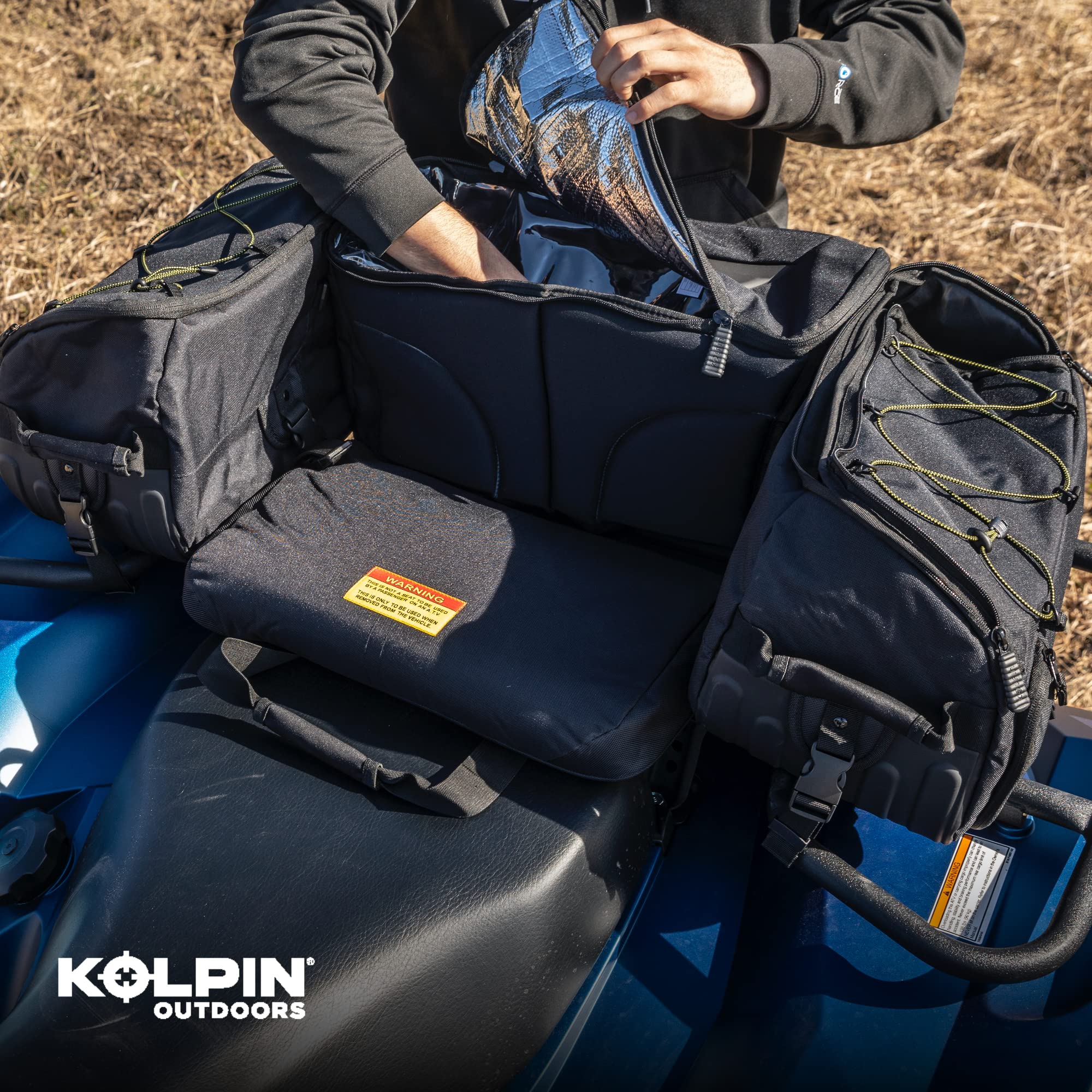 Kolpin Matrix Seat Bag - Black (91155) 32