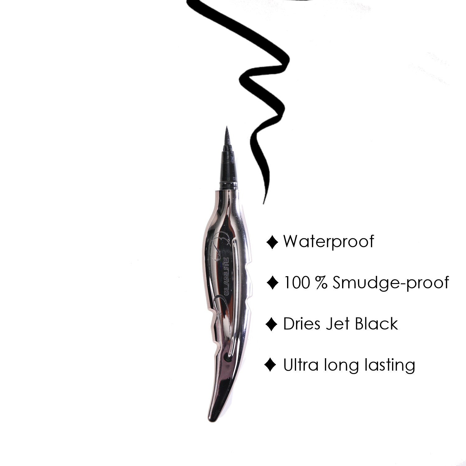 Professional Calligraphy Eyeliner Pen - Waterproof Precision Liquid Eyeliner for Winged Liner & Graphic Makeup | Perfect for Beginners, Professionals & Special Occasions