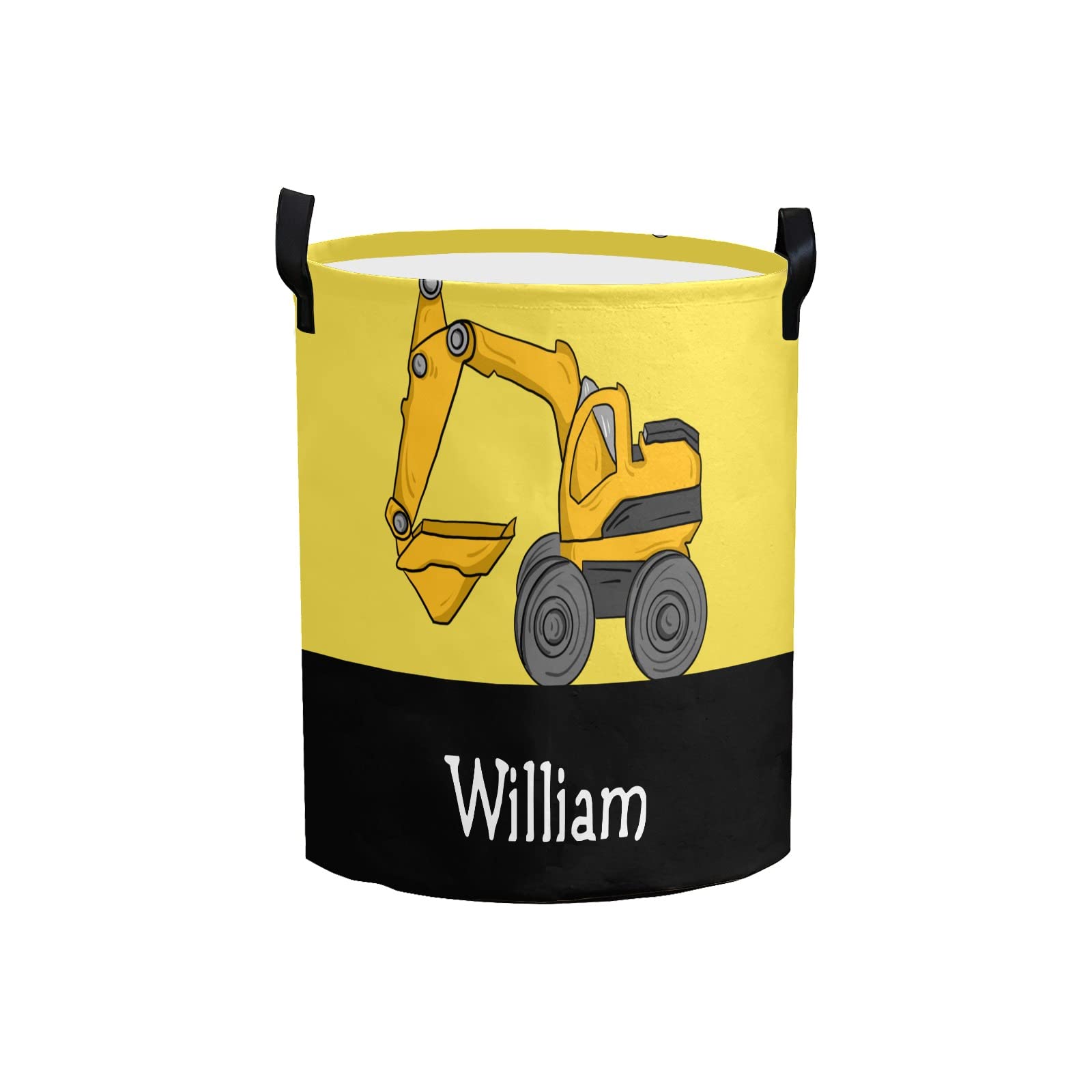 Custom Collapsible Laundry Basket - Personalized Car Laundry Hamper | Foldable Waterproof Washing Bin for Clothes & Toys | Perfect for Travel, Dorm, and Small Spaces
