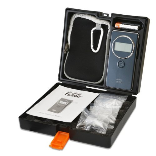 AlcoMate REVO Professional-Grade Breathalyzer - Accurate Alcohol Tester for Personal & Law Enforcement Use - Ideal for Road Safety, Workplace Testing & Home Monitoring