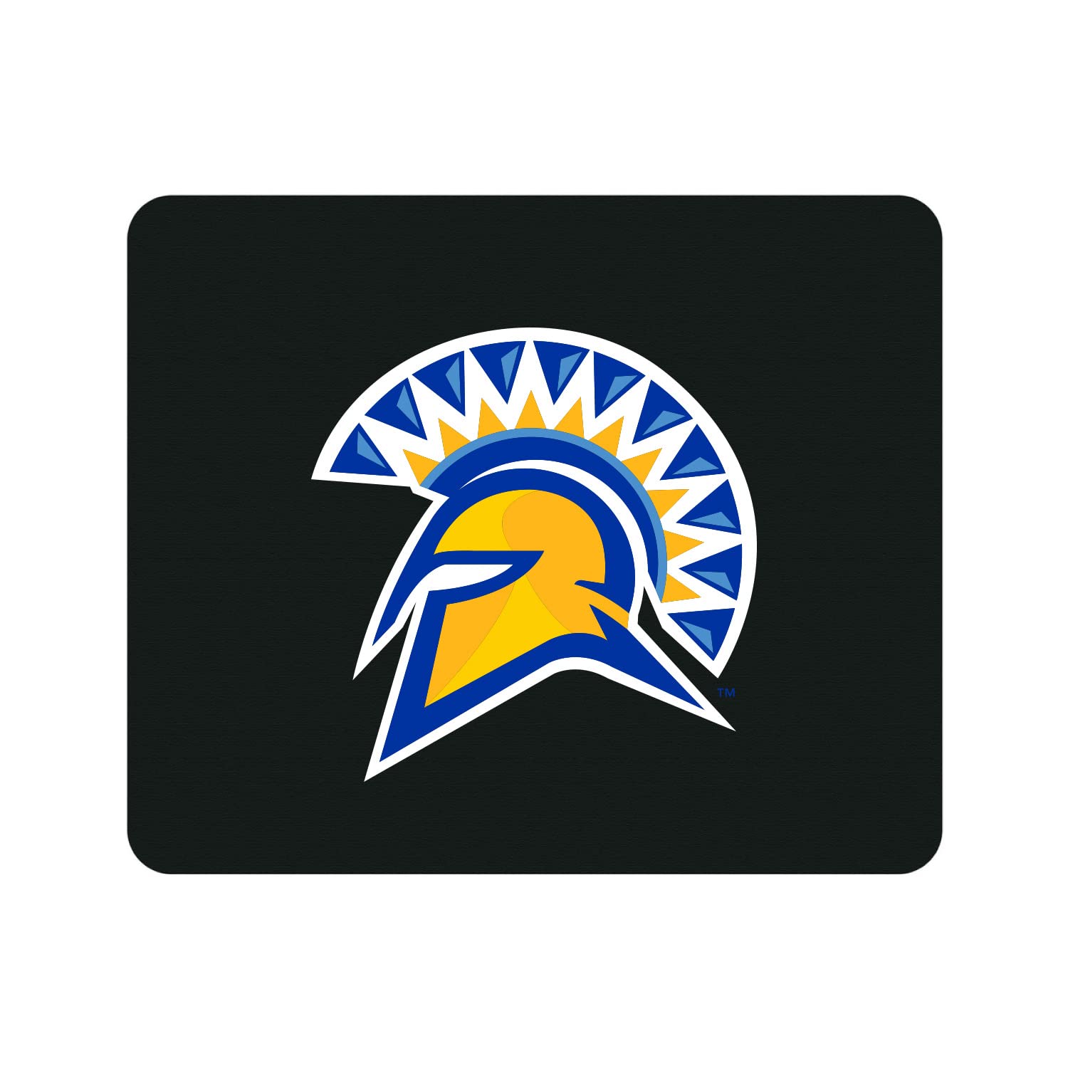 OTM Essentials San Jose State University Standard Fabric Mouse Pad - Non-Slip Desk Accessory for Work & Gaming - Classic Design for Office, Home & Dorm Use
